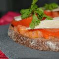 Tartines à la tomate