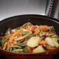Jardinière de légumes au bacon
