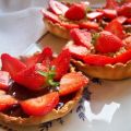 Tartelettes gourmandes choco fraises à la[...]