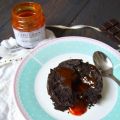 Coulant au chocolat noir et confiture[...]