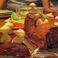 Recette de bûche de Noêl aux marrons et au[...]