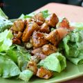 Salade de poulet caramélisé
