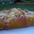 Tarte croustillante aux pêches