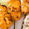 Brochettes de poulet au ras el hanout