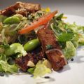 Salade de vermicelle, tofu soja & miel