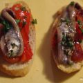 Poivrons grillés & anchois