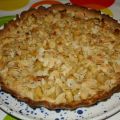 Tarte sablée aux pommes et aux amandes