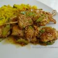 Brochettes de poulet