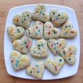 Biscuits aux perles multicolores
