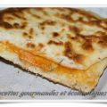 Naans tomate fourme de montbrison
