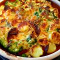 Gratin brocoli, pommes de terre au chorizo et[...]