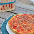 Quiche à la tomate à la provençale