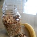 Granola au beurre d'arachide et à la banane