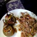 Oignons roses de Roscoff farcis aux noix,[...]
