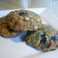 Biscuits à l'avoine, aux bleuets et à la sapote