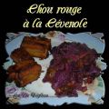 Choux rouge à la cévenole, Recette Ptitchef