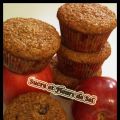 Muffins au son et aux pommes