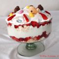 Trifle de Pâques à la meringue et aux fraises