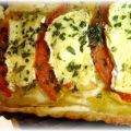Tarte fine tomates/camembert, Recette Ptitchef
