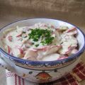 Salade de radis à la ciboulette