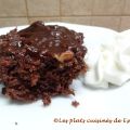 Gâteau-pouding style brownies