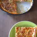 Quiche petits pois - jambon