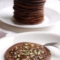 Pancakes chocolat pistache