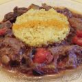 Boulgour de riz au curcuma et ratatouille aux[...]