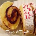 Gâteau roulé garniture au chocolat