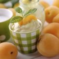 Crème aux abricots