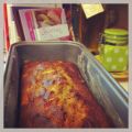 Cake d'automne pommes, miel et noix