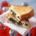 Croques épinards chèvre