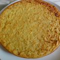Clafoutis aux pommes et à la fleur d'oranger