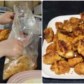 beignets de curly - méthode d'enrobage au sac