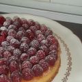 Tarte Framboises amandine