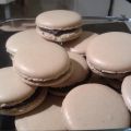 Macarons café et chocolat-miel...