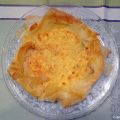 Tarte filo aux poireaux et fromage