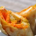Wraps de Poulet sauce curry