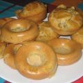 Muffins tomate mozzarella basilic