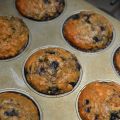 Muffins au son et aux bleuets
