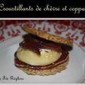 Croustillants chèvre et coppa, Recette Ptitchef
