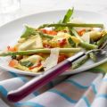 Salade de ravioles aux légumes printaniers