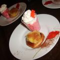 Bouchée au lemon curd et pâte feuilletée.