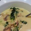 SOUPE AU BOK CHOY ET LAIT DE COCO