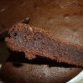 Gâteau moelleux au chocolat arôme menthe.