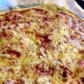 Pizza lardons fromage