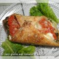 Feuilleté sans gluten aux tomates et basilic