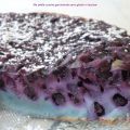 Clafoutis aux myrtilles sans gluten ni lactose