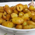 Grenailles (pommes de terre) au thym et laurier