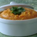 Purée de patate douce au curcuma sans lactose